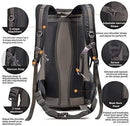 MOUNTAINTOP 40L Hiking Backpack for Outdoor Camping