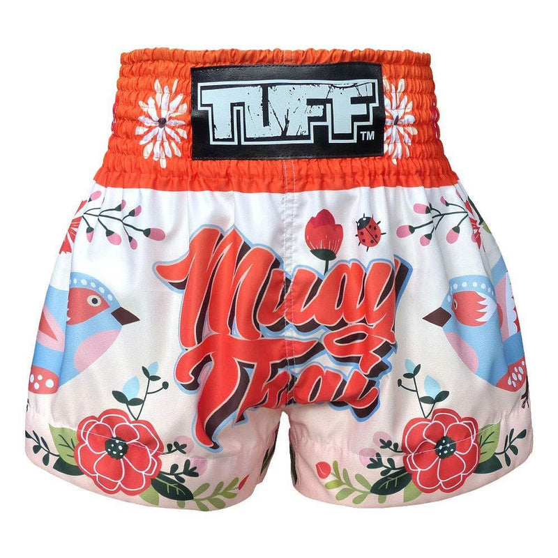 Tuff Boxing Sport Muay Thai Shorts Trunks Kick Martial Aart Training Gym Clothing