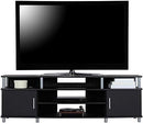 Ameriwood Home Carson TV Stand for TVs up to 70", Black