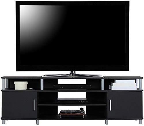 Ameriwood Home Carson TV Stand for TVs up to 70", Black