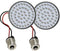 Motorcycle LED Light 2" 50mm Bullet Style LED Turn Signals Pannel For Motor bike Sporter Softail Touring (1157 base-1)