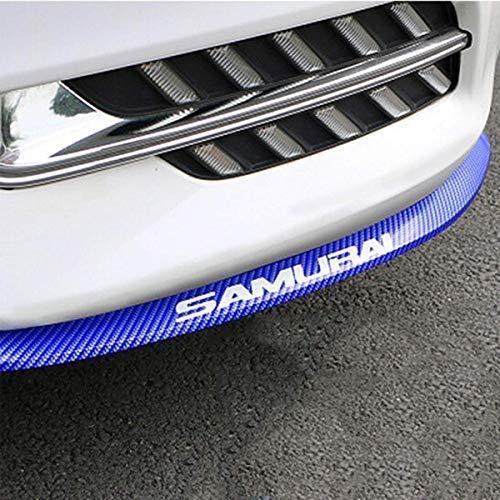 Front Lip ,HengJia Auto Parts 2.5m/8.2ft Car carbon fiber front lip,Front Bumper Lip ,Carbon Lip ,Side Skirt, front lip spoiler 100% waterproof protection(Carbon black)