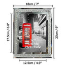 Amazing Roo 2 Pack 8.5x11 Picture Frames Tabletop Display 8.5 by 11 Inch Document Certificates Diploma Glass Photo Frame