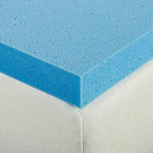 Zinus 1.5 Inch Gel Memory Foam Mattress Topper, Full