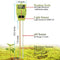 Womtri Soil Test Kit 3-in-1 Soil Tester with Moisture,Light and PH Meter, Indoor/Outdoor Plants Care Soil Sensor for Home and Garden, Farm, Herbs & Gardening Tools(No Battery Needed)