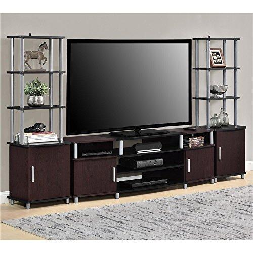 Ameriwood Home Carson TV Stand for TVs up to 70" Wide (Cherry)