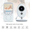 Video Baby Monitor with Auto Night Vision Digital Camera, Two Way Talkback, Temperature Sensor, Lullabies, VOX Function, Feed Alarm/Timer Setting and 20 Hours Standby...