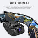 RegeMoudal 3” Car Dash Cam Camera DVR FHD 1080P 150°Wide Angle Starlight Night Vision IPS Screen Driving Recorder Loop Recording G-Sensor Motion Detection Parking Monitoring UL Battery Certificate