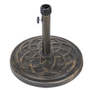 Blissun Heavy Duty Patio Market Umbrella Base Stand (Concrete)