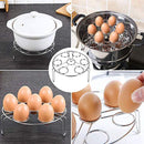 5-Piece Accessories for Instant Pot, ZOUTOG Steamer Cookware Set with Steamer Basket/Egg Steamer Rack/Steam Rack/Egg Bites Molds/Dish Clip - Fits 5, 6 and 8 Qt Pressure Cooker