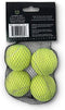 Hyper Pet Tennis Balls for Dogs, Pet Safe Dog Toys for Exercise and Training, Pack of 4, Green