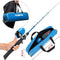 Kids Fishing Pole,Telescopic Fishing Rod and Reel Combos with Spincast Fishing Reel and String with Fishing Line