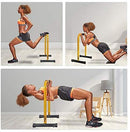 RELIFE REBUILD YOUR LIFE Dip Station Functional Heavy Duty Dip Stands Fitness Workout Dip bar Station Stabilizer Parallette Push Up Stand