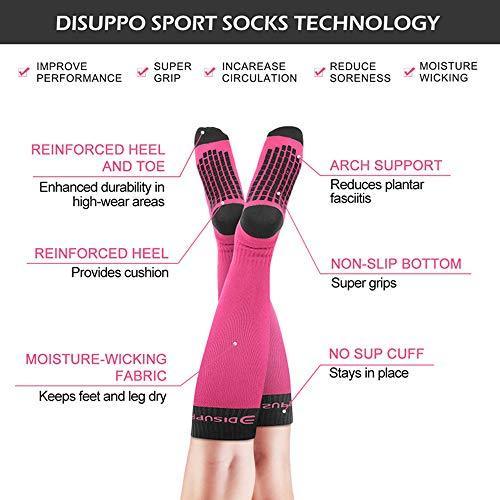 Soccer Socks Non-slip Long Sport Socks Men Women Sports Team Cushioned Socks