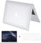 MacBook Air 13 Inch Case 2018 Release A1932,Arike Arike Sunflower Matte See Through Clear Hard Case with Keyboard Cover & Mouse Pad Compatible for MacBook Air 13 Inch with Retina Display & Touch ID