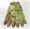 Military Ba Men's Camo Deer Suede Palm and Fleece