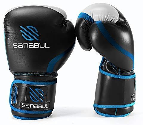 Sanabul Essential Gel Boxing Kickboxing Punching Bag Gloves