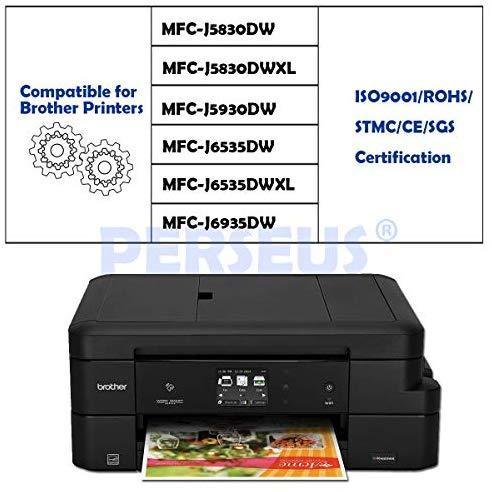 PERSEUS Compatible Ink Cartridge Replacement for Brother LC3029 Super High Yield XXL, Works with MFC-J6935DW MFC-J5830DW MFC-J6535DW MFC-J5930DW MFC-J5830DWXL Printer, LC3029BK LC30293PKS Pack of 4