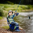 Kids Fishing Pole,Light and Portable Telescopic Fishing Rod and Reel Combos for Youth Fishing by PLUSINNO