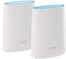 NETGEAR Orbi Tri-Band Whole Home Mesh WiFi System, with Wall Plugs for Placement Anywhere (RBK33) – Router Replacement Covers up to 5,000 sq. ft. 3-Pack Includes 1 Router & 2 Wall Plug Satellites