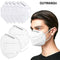 Disposable 30 PCS Filter 3-ply Face Mask by Vigor Fusion Personal Protection Dust-Proof Anti Spittle Eye Mask for Earloop