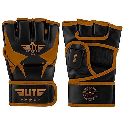 Elite Sports MMA UFC Gloves for Men, Women, and Kids, Best Mixed Martial Arts Sparring Training Grappling Fighting Gloves