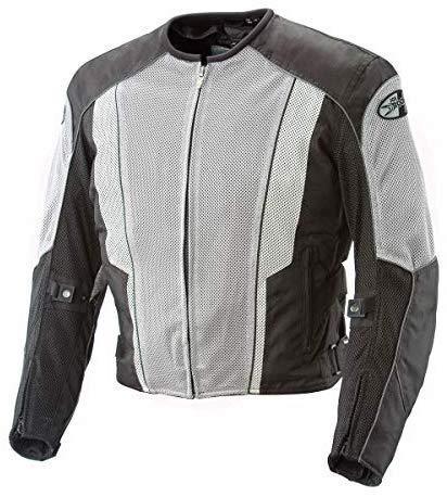 Joe Rocket Phoenix 5.0 Men's Mesh Motorcycle Riding Jacket (Black/Black, Medium)