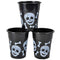 50 "Happy Halloween" Disposable cups, Party Supplies Tableware, Blake and White, Grate party favor, By 4E’s Novelty,