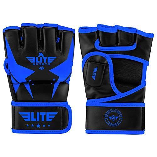 Elite Sports MMA UFC Gloves for Men, Women, and Kids, Best Mixed Martial Arts Sparring Training Grappling Fighting Gloves