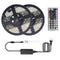 LED Strip Lights,Petsmoe LED Light Strip Tape Lights Waterproof 32.8 Ft 5050 RGB 300 Leds DC 12V Power Supply 44 Key IR Remote Controller,Strong Sponge Adhesive Tape For Bedroom,Living Room,Kitchen.