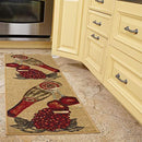 Ottomanson siesta collection runner rug, 20"X59", Beige Kitchen Chef