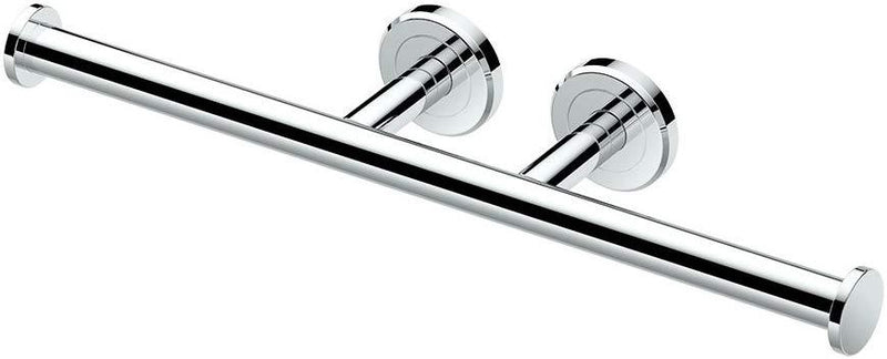 Gatco 1420 Latitude II Toilet Paper Holder with Mobile Shelf, Chrome