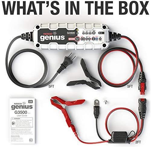 NOCO Genius G3500 6V/12V 3.5 Amp Battery Charger and Maintainer