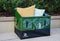 YardStash YSSB02 Outdoor Storage Deck Box Medium, Green