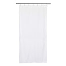 Barossa Design Waterproof Fabric Shower Curtain or Liner Hotel Quality, Machine Washable, White Shower Curtain Liner for Bath Tub, 72x72 Inches