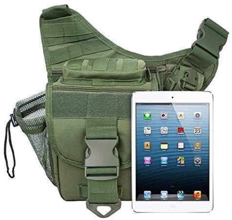 G4Free Tactical Messenger Fishing Tackle Side Bag EDC Sling Pack Utility Versipack