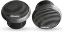 Herdio 3 Inch Waterproof Marine Speakers 2 Way Full Range Audio Stereo System Motorcycle Speaker with MAX Power 140 W (Pair) for Motorcycle,Boat,UTV,ATV,Golf Carts,Powersports,CAR,SPA,Hottub(Black)