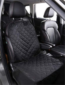 Alfheim Dog Bucket Seat Cover - Nonslip Rubber Backing with Anchors for Secure Fit - Universal Design for All Cars, Trucks & SUVs (Black)