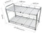 Surpahs 2 Tier Under Sink Expandable Shelf Organizer, Storage Rack (Silver)