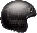 Bell Custom 500 Carbon Open-Face Motorcycle Helmet (Ace Cafe Tonup Black/White, X-Large)