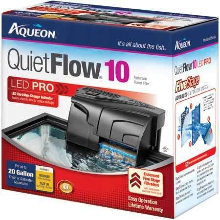 Aqueon QuietFlow LED PRO Aquarium Power Filters