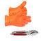 BBQ Gloves Silicone Heat Resistant BBQ Grill Gloves Great for Barbeque, Oven, Cooking, Frying, Baking, Smoking, Potholder, FDA Approved and BPA Free (Tong included)