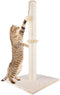 Allan Wendling (Patent) 29" Tall Cat Scratching Post, Claw Scratcher with Sisal Rope and Covered with Soft Smooth Plush, Vertical Scratch [Full Strectch], Modern Design 29 Inches Height