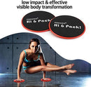 INMAKER Exercise Sliders Fitness, Dual Sided Strength Slides, Core Gliding Discs with Carry Bag, Manual and Ebook