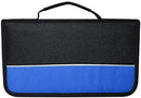 XtremPro CD DVD VCD Blue-Ray Nylon Zipper Wallet Case 24 Capacity- Black (11091)