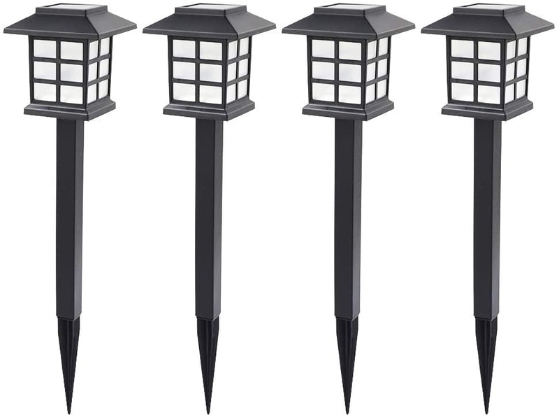 Permande 8 Pack Solar Pathway Lights Outdoor, Solar Powered Garden Lights, Waterproof Led Path Lights for Lawn, Landscape, Path, Yard, Patio, Driveway, Walkway