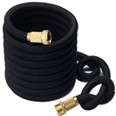 Pro-Nu Expanding Water Hose Heavy Duty (25FT, 50FT, 75FT 100FT)Expandable Garden Hose Trible Latex Core Fabric Hose