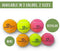 Hyper Pet Tennis Balls for Dogs, Pet Safe Dog Toys for Exercise and Training, Pack of 4, Green