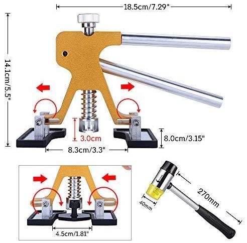 GLISTON 7pcs Trim Removal Tool, Trim Panel Tools – Door Panel Removal/Trim Tool for Car Dash Radio Audio Installer with Instruction Manual