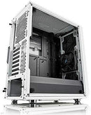 Fractal Design Meshify C - Compact Computer Case - High Performance Airflow/Cooling - 2X Fans Included - PSU Shroud - Modular Interior - Water-Cooling Ready - USB3.0 - Tempered Glass Light - Blackout